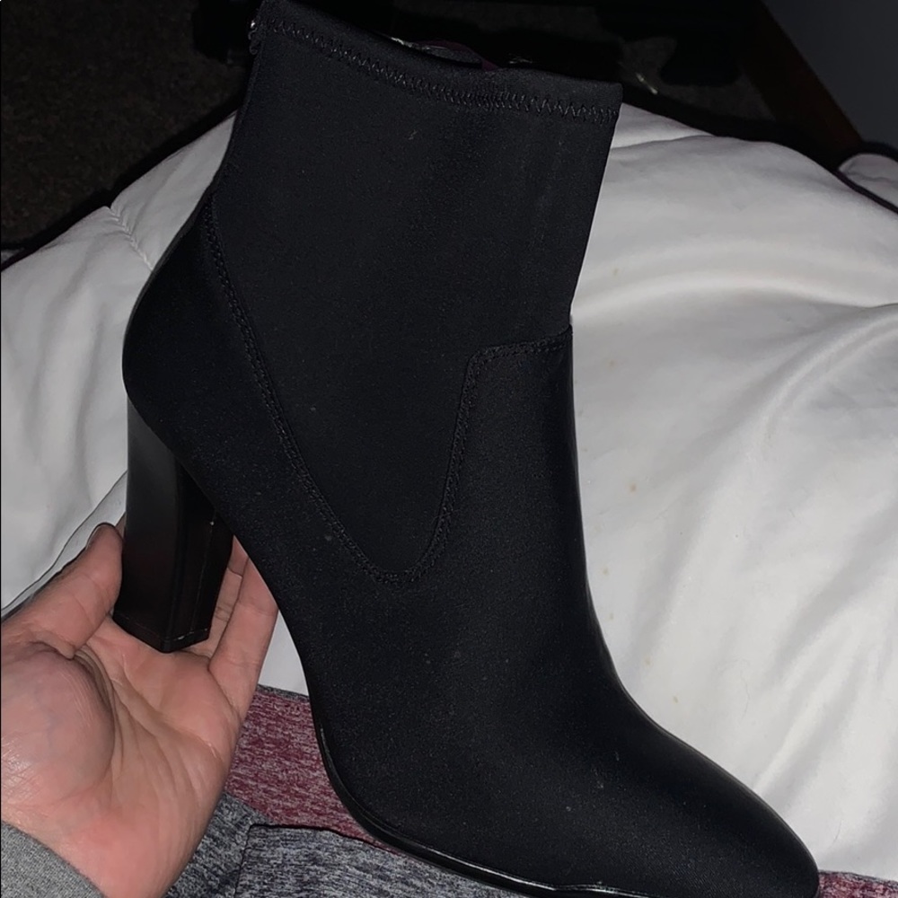 black heels